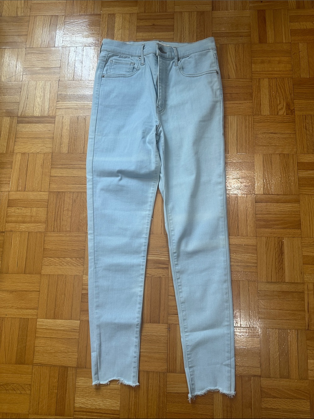 Levi's Light Blue Skinny High-Rise Jeans